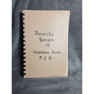 Mountain View Elementary PTA Cookbook North Wilksboro,NC 1982 Typed Local‎